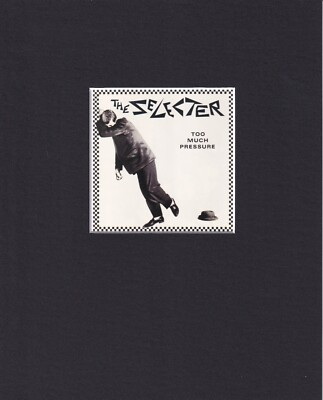 #ad #ad 8X10quot; Matted Print Album Cover Art Picture: The Selecter Too Much Pressure $18.74