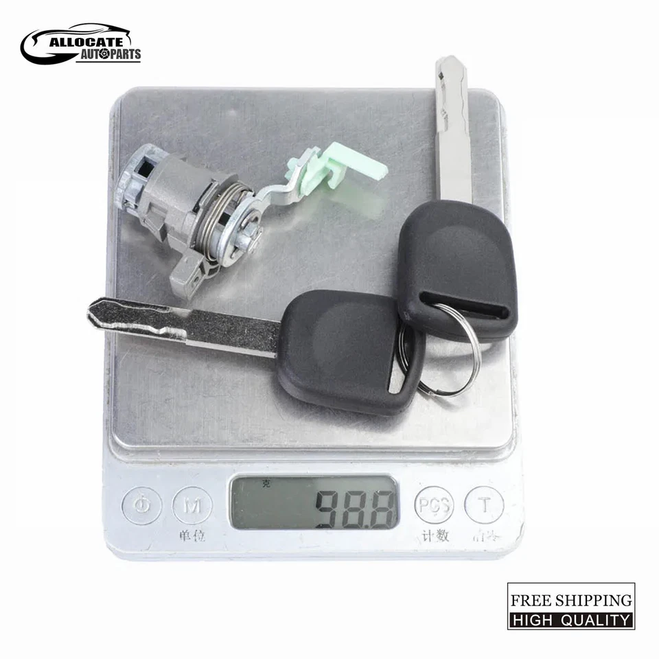 New Front Drivers Door Lock Cylinder W/2 Keys For 2003-2008 Honda Pilot 3.5L V6 - Изображение 3 из 4