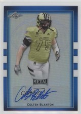 2018 Leaf Metal US Army All-American Bowl Blue 4/50 Colten Blanton Auto 1i9