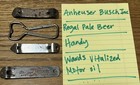 Lot Of 4 Vintage Anheuser Busch, Regal Beer, Handy, Wards Branded Bottle Openers — photo 1