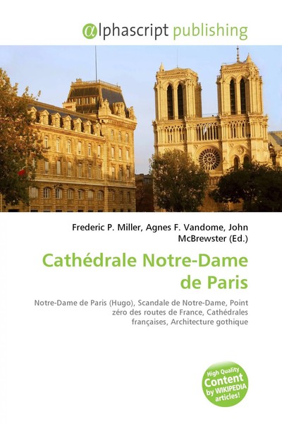 CathéDrale Notre-Dame De Paris Frederic P. Miller (U. A.) Taschenbuch 2026-image