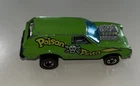 Vintage Hot Wheels Poison Pinto 1975 Hong Kong Green Mattel Inc. Collectible