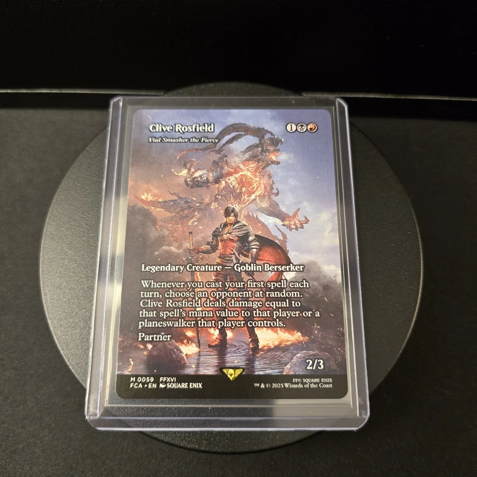 MTG Clive Rosfield 59 Showcase Regular Mythic Final Fantasy FCA - Image 2 of 4