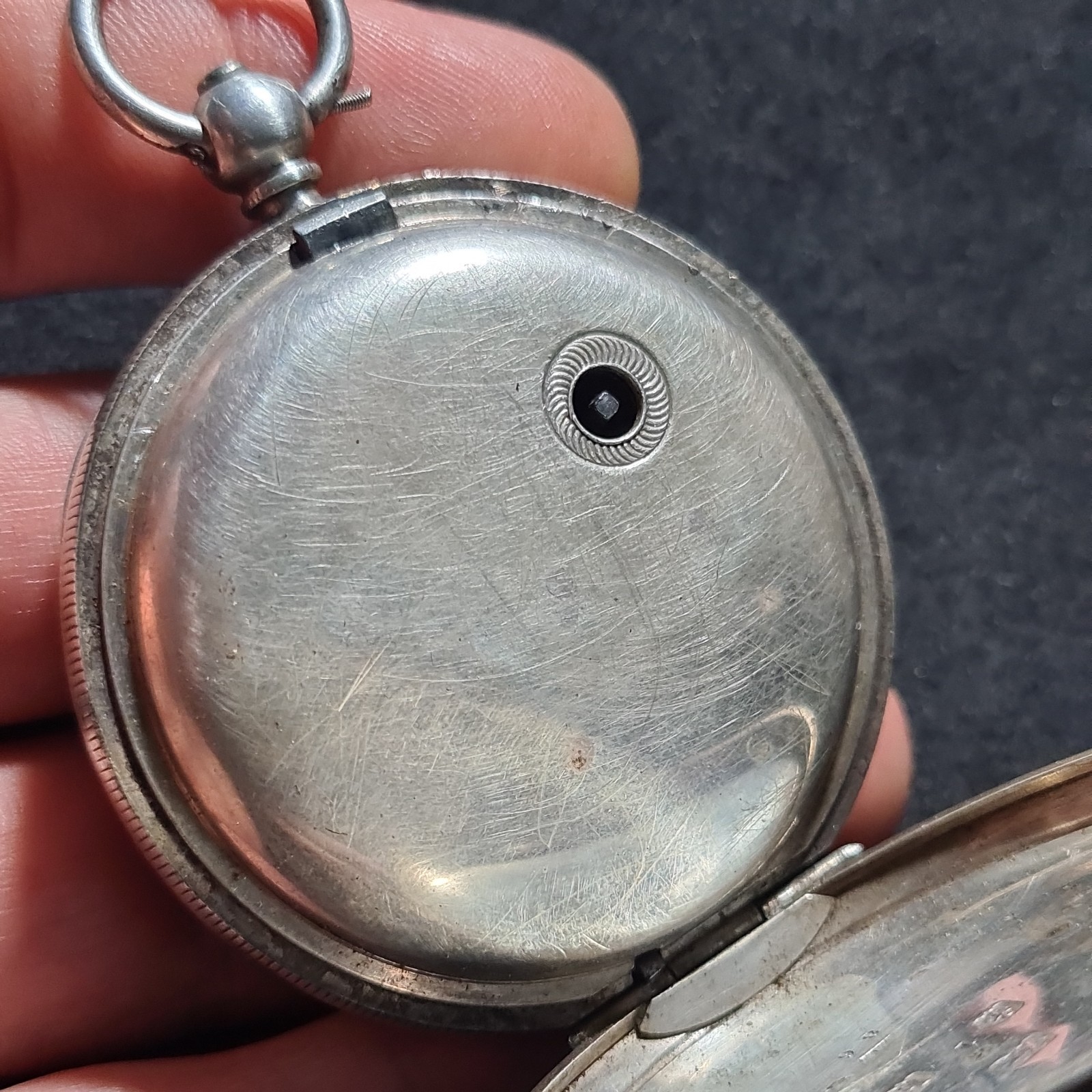 Antique Solid Silver Gents W.E. Watts Nottingham … - image 8