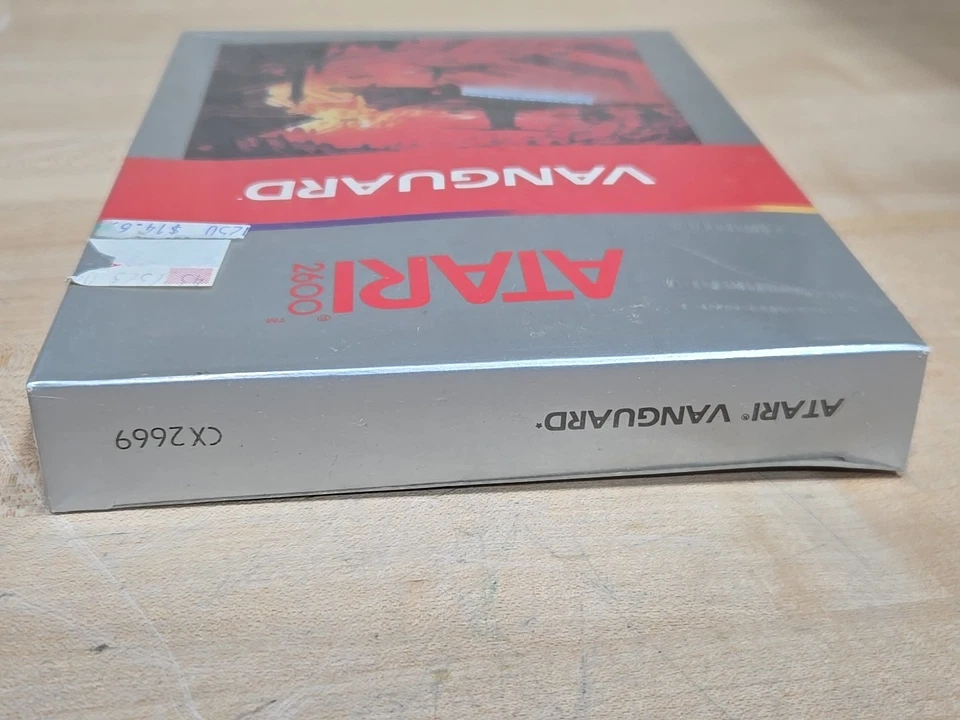 Vintage Vanguard - Atari 2600 Video Game Sealed New CX2669 Shrink Wrap  - Image 4 of 4