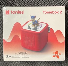 TONIES PAW PATROL: CHASE TONIE BOX 2 STARTER SET- BRAND NEW SEALED.