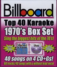 Billboard Karaoke Billboard Top 40 1970's CD  UK IMPORT 
