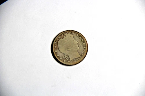 1899 Barber Quarter Dollar