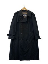 Mens Aquascutum Aquascutum Trench coat 40 cotton BLK