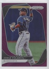 2020 Panini Prizm Tier II Purple Prizm Jorge Polanco #105 05m4