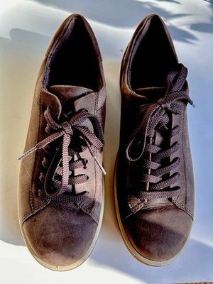 ECCO Women s Hydromax Soft 7 Leather Sneaker/shoe Brown Size 38 US 7-7.5