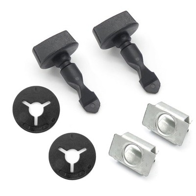 6x Anhängerkupplung Clips für Audi A1 A3 Q5 Q7 Seat VW Stoßstange Neu Abdeckung