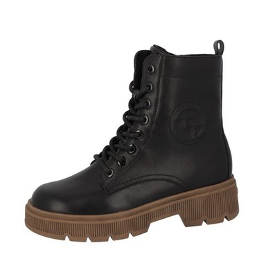 Tom Tailor 6390110006 Damen Stiefel Blockabsatz Warmfutter Reißverschluss Gr.37-