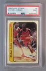 MICHAEL JORDAN #8 Fleer Sticker 1986 PSA 9 Mint Basketball Card Bulls Rookie RC
