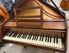 5' 6" W.J. Zuckermann Harpsichord 57 Keys