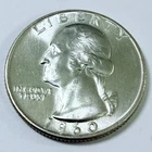 1960 D Washington Quarter  *UNCIRCULATED* *90% SILVER FREE SHIPPING #7966