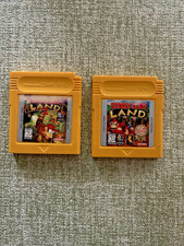 Nintendo Game Boy Donkey Kong Land / DK Land 2 Game Carts Tested Working Gameboy