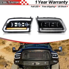 LED Front Lamps For2009-2018 Dodge RAM 1500 2500 3500&RAM 1500 Classic 2019-2021