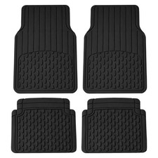 Fh Group Universal Fit Trimmable Rubber Car Floor Mats Heavy Duty All Weather