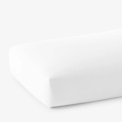 The Company store Premium Cool Supima  Cotton Percale Fitted Bed Sheet