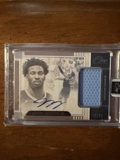 2023-24 Panini One and One Jaren Jackson Jr Jersey Patch Auto /99 Grizzlies