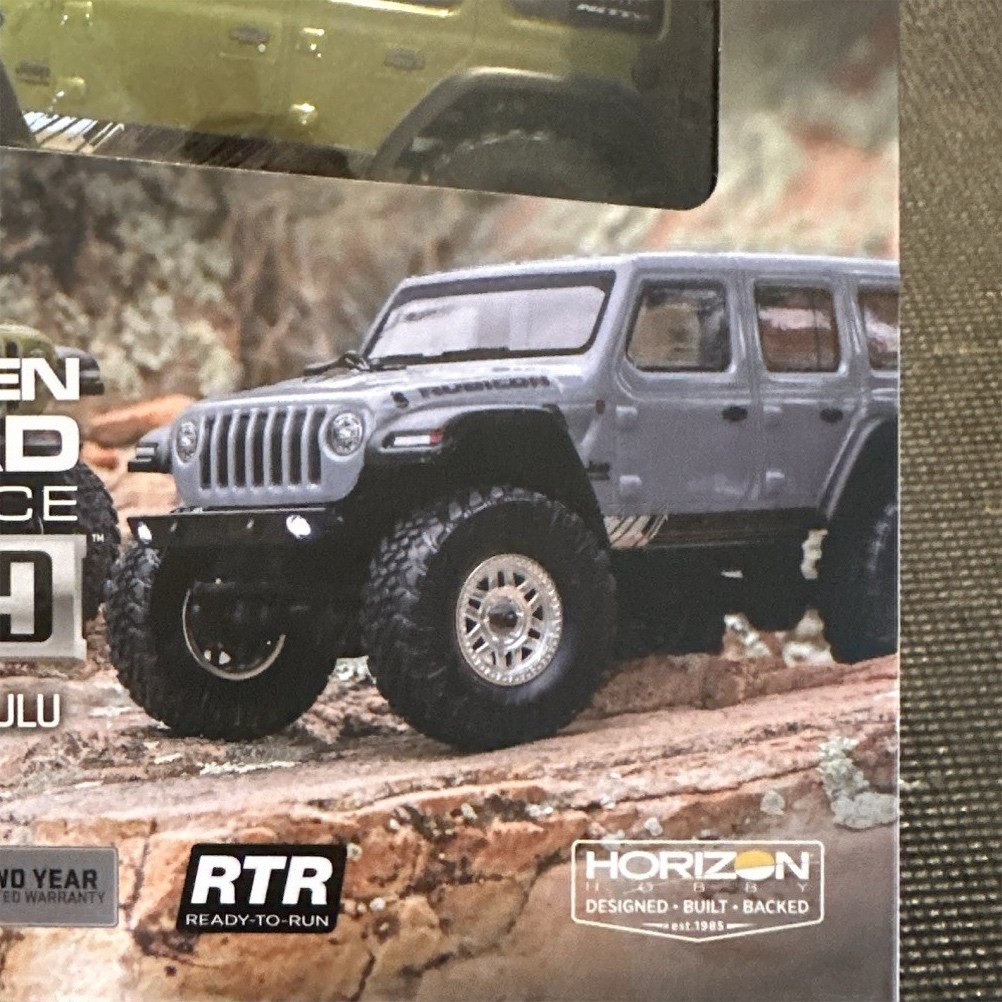 Axial SCX24 Jeep Wrangler JLU 1:24 4WD Electric Crawler Green AXI00002V3T4