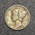 1940 Mercury Dime 90% Silver Avg Circ Philadelphia Minted