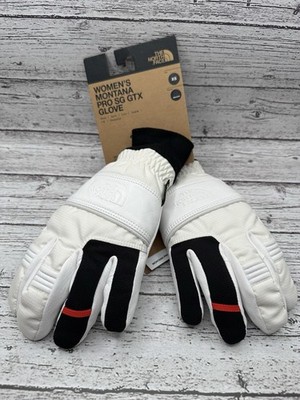 The North Face Women s Montana Pro SG GTX Gloves Gore-Tex Warm White Size XS NWT