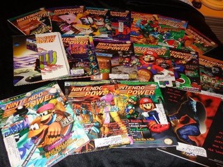 17 Vintage NINTENDO POWER Magazines 1995 (7)/1996 (8)/1997 (2) Good Condition