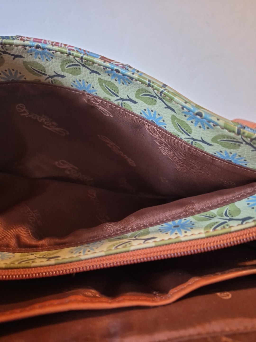 FOSSIL Multicolor Patchwork Leather Shoulder Bag … - image 6