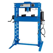 K-tool International Hd63650 50 Ton Air Hydraulic Shop Press 7.5 Inch Ram