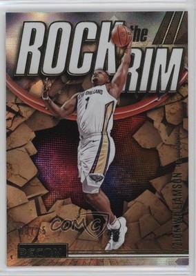 2023-24 Panini Recon Rock the Rim Effect 8/25 Zion Williamson #21 nd3