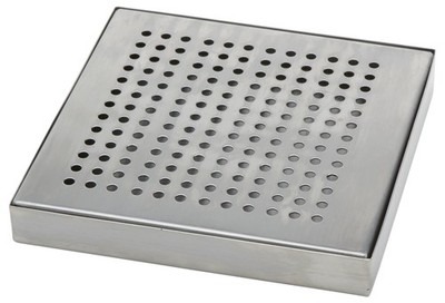 Metalcraft DT4 Stainless Steel Drip Tray, Square