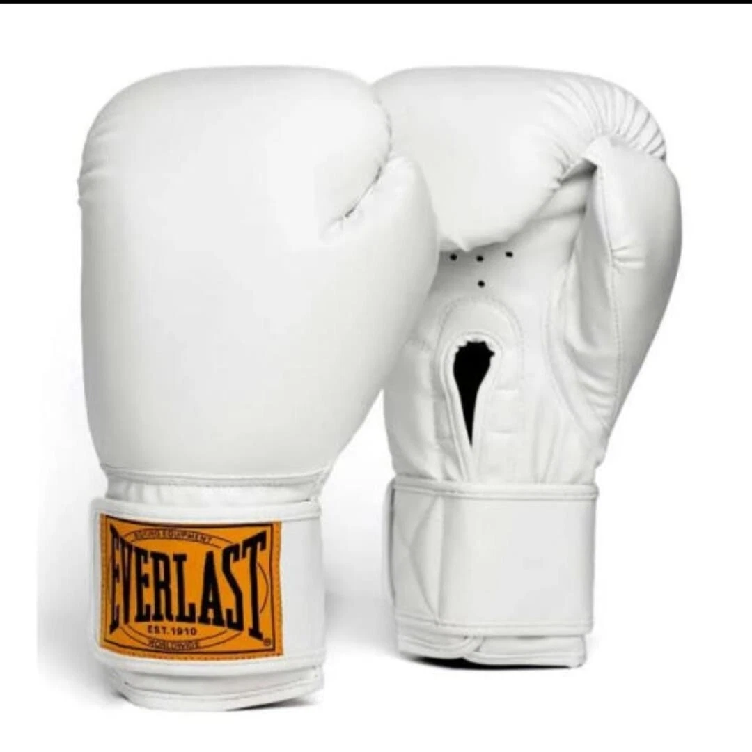 Everlast White 16 oz. Weight Boxing Gloves for sale | eBay