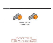 1 EMG PASSIVE HZ PICKUP BRIDGE GROUND WIRE KI...