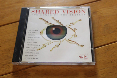 SHARED VISION - THE SONGS OF THE BEATLES - VARIOUS ARTISTS CD *NO BACK ARTWORK*
