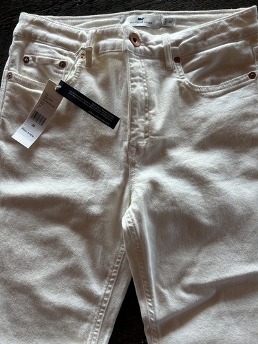 Vineyard Vines Jeans Jamie High Rise Ecru Off-White Gr. 28 Damen Hose - Bild 2 von 11