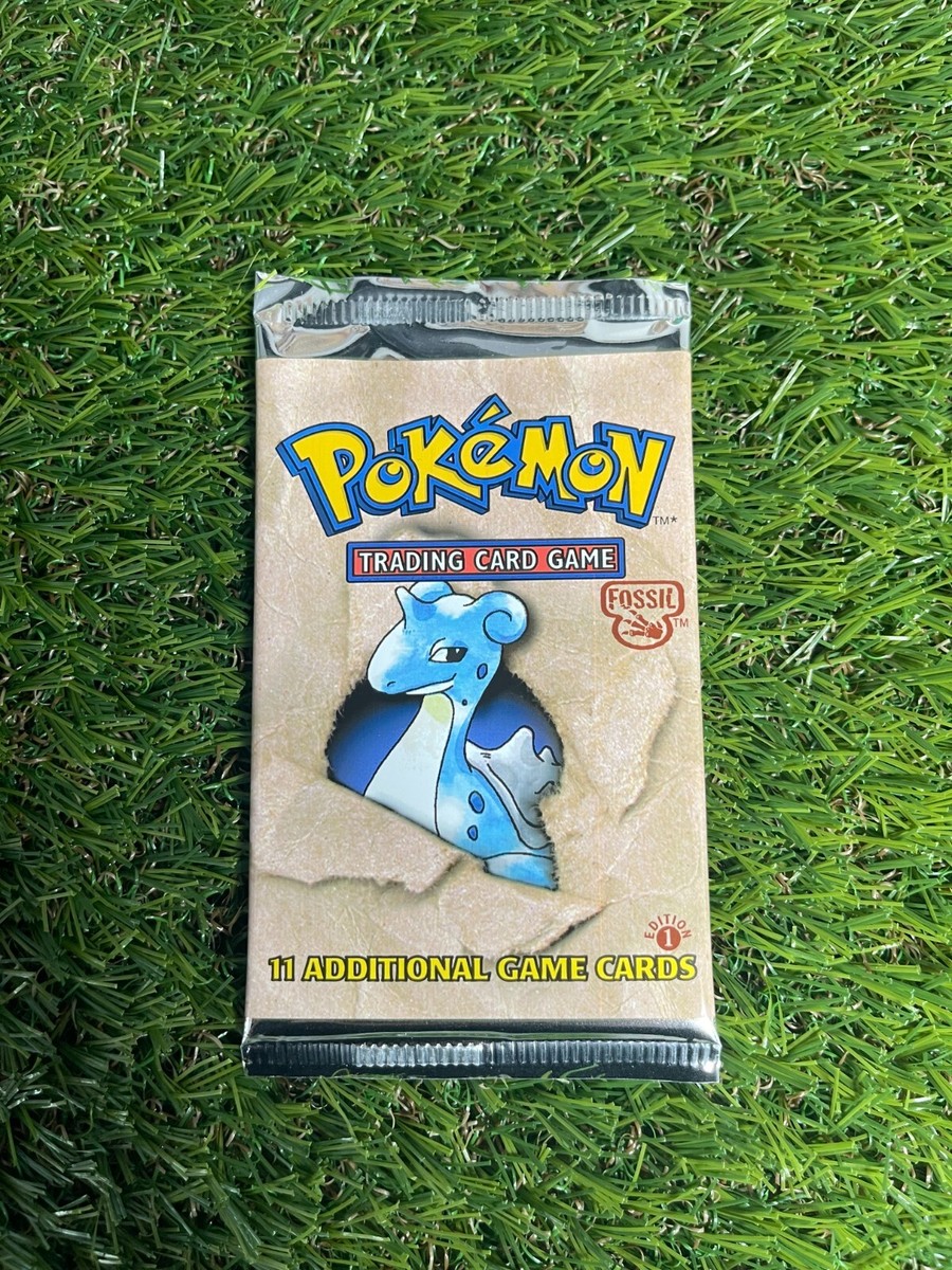 MINT BOX FRESH - Pokemon 1st Edition Fossil Booster Pack MINT BOX FRESH - Pokemon 1st Edition Fossil Booster Pack
