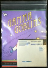 Sirius Software GAMMA GOBLINS - Apple II - 1981 - Original Disk  Card