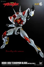 Perfect Threezero Robo-Dou Tekkaman Blade Metallic Ver. In Stock New