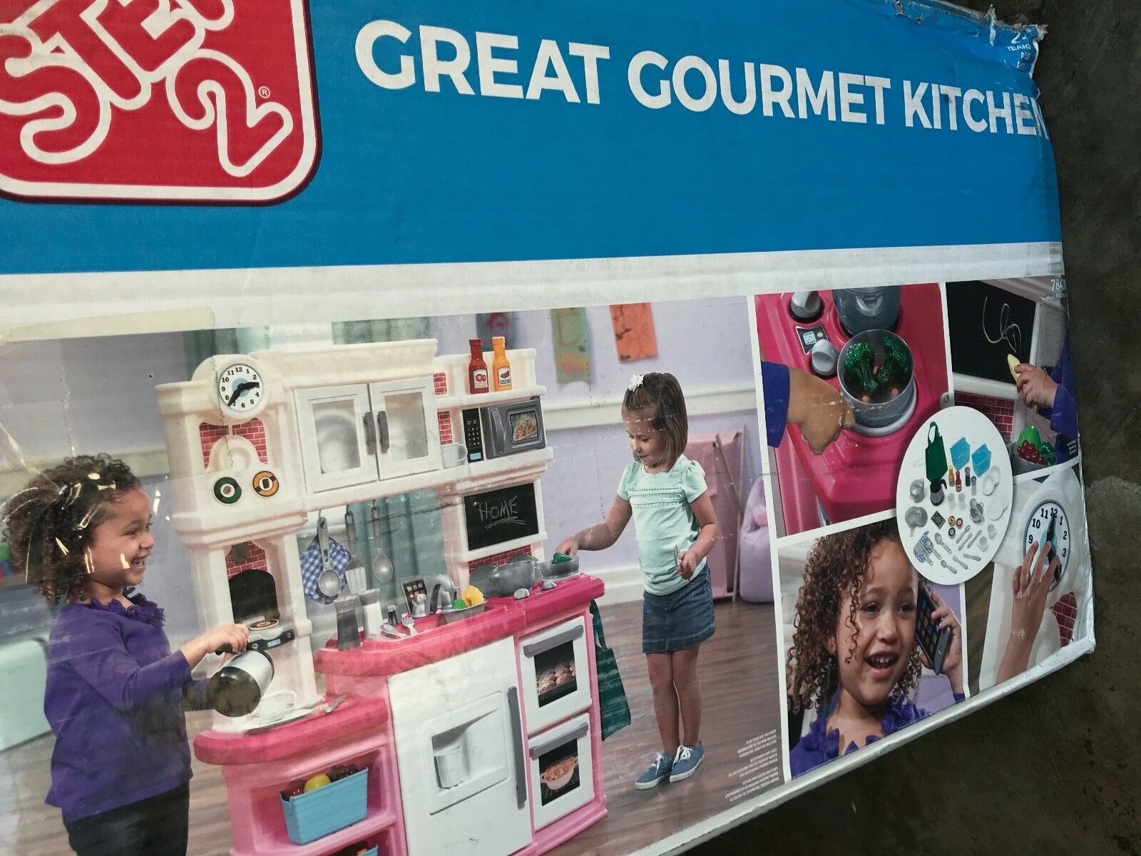 step2 great gourmet play kitchen