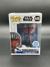 Funko POP! Star Wars Mandalorian Super Commando Funko Shop Excl. In Protector.