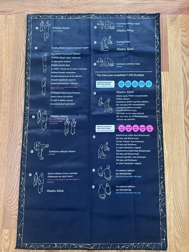 Neu Step By Step Muslimische Gebetsmatte Rutschfest - Bild 2 von 5