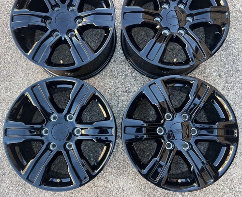FORD RANGER 2019-2023 OEM Factory WHEEL SET 17" Rims BLACK 10228 w/ TPMS #S - Picture 4 of 6