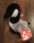 Loosy The Goose 2001 Ty Jingle Beanies Mini Plush Ornament — photo 2