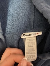 Reebok Daily Zip Up Hoodie M/M mens HAS OIL STAIN