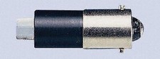 Image of 1 x LED Reflector Bulb, BA9s, Blue, Single Chip, 9 mm Lamp, 4.9mm dia, 24 V dc