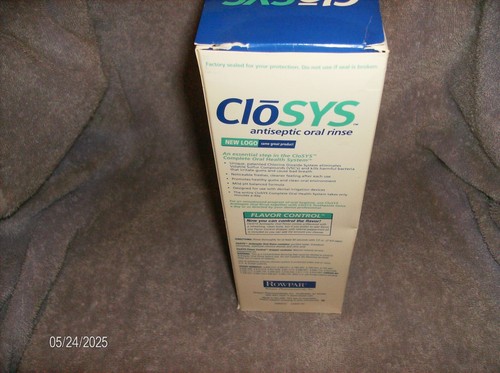 CLYSOS 2 ORAL RINSE 16 OZ ALCOHOL FREE BALANCED MADE IN USA KILLS BACTERIA #4 - Picture 8 of 20