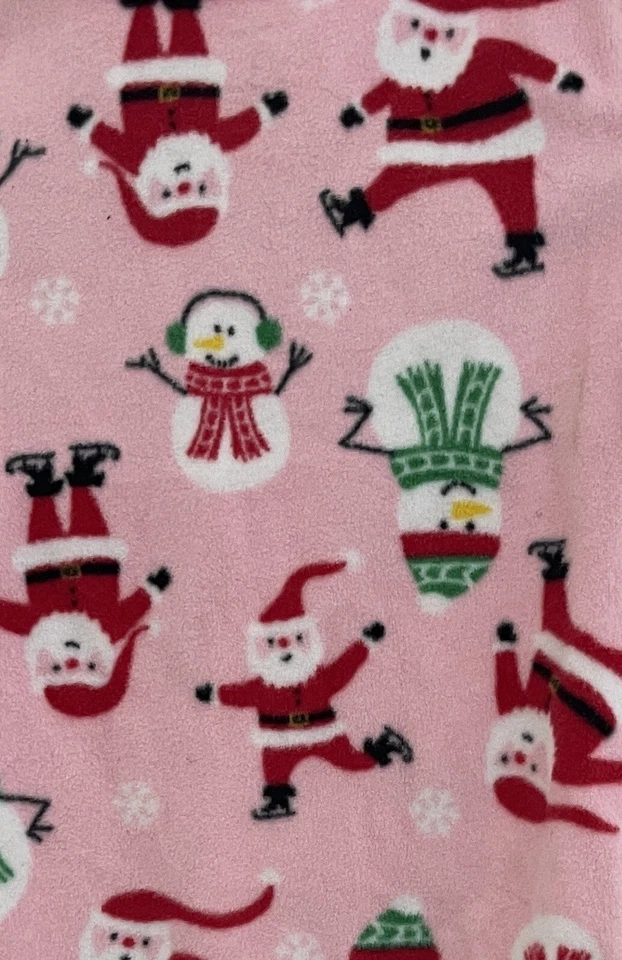 Carter's Bebé Niñas Acogedor Vellón Vacaciones Navidad Cremallera Dormir y Jugar Rosa 6 M Foto 4 de 4