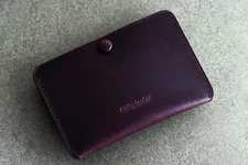 Atelier Du Cuir  Simplet "SNAP"  card case/holder Buttero purple